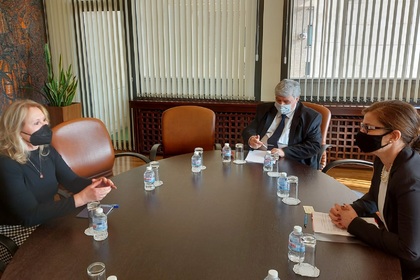 Министър Генчовска прие посланика на Хърватия в София Ясна Огняновац