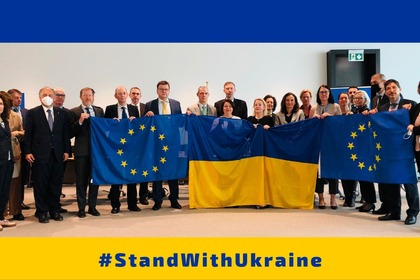 The Permanent Representatives of the European Union Member States the United Nations Office and other international organizations in Geneva expressed their support and solidarity with Ukraine and the Ukrainian people 