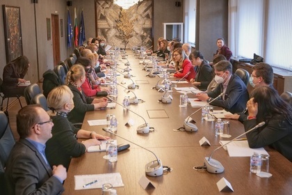 Deputy Minister Velislava Petrova chairs the Ninth Session of the National Coordination Mechanism for Human Rights