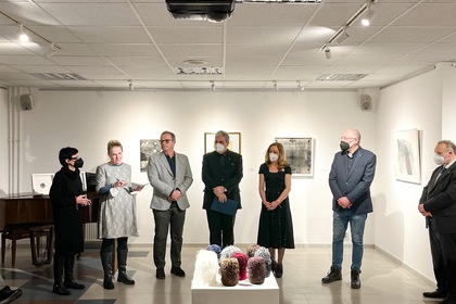 Eröffnung einer Ausstellung der Nationalen Kunstakademie