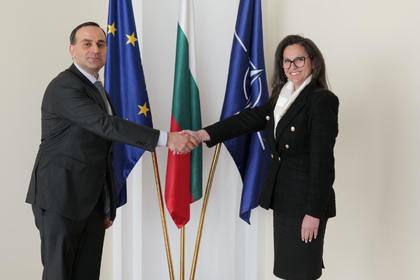 Началникът на политическия кабинет на министъра на външните работи Елена Кирева прие посланика на Азербайджан в България