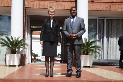 Ambassador Maria P. Tzotzorkova presented her Letters of Credence to the President of the Republic of Zambia