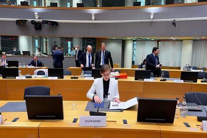 Министър Теодора Генчовска участва в редовното заседание на Съвет „Външни работи“ на ЕС