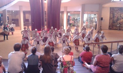 Концерт на Детския фолклорен ансамбъл „Пламъче“ в Съвета на Европа