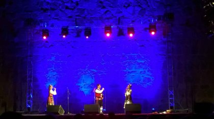 Концерт на Tриото за българска народна музика „Орфей” на фестивала в град Авила