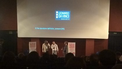 Българският генерален консул връчи приза „Конят на Леонардо“ за филма „Потъването на Созопол“
