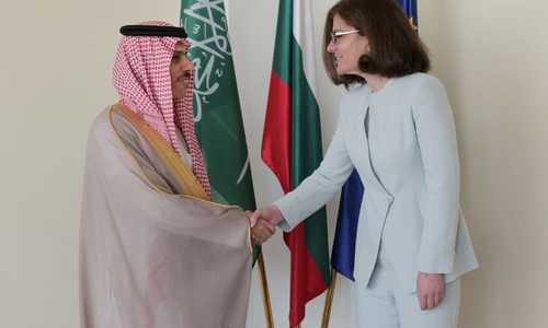 Министър Генчовска прие външния министър на Кралство Саудитска Арабия принц Фейсал бин Фархан Ал Сауд