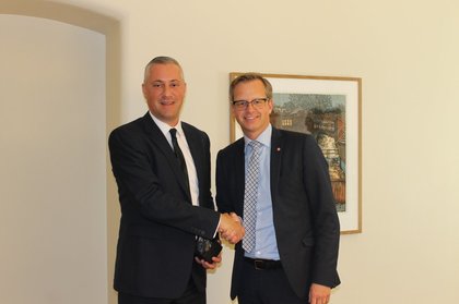 Работна визита на министъра на икономиката Божидар Лукарски в Кралство Швеция