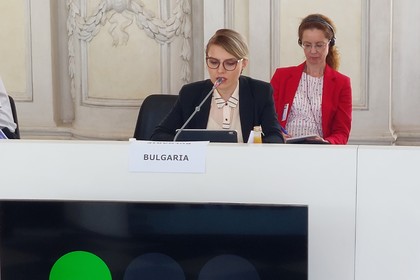 Deputy Minister Velislava Petrova participated in a meeting of the Committee of Ministers of the Council of Europe