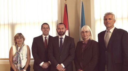 Посланик Спасов посети Екологичните лаборатории на Международната агенция за атомна енергия