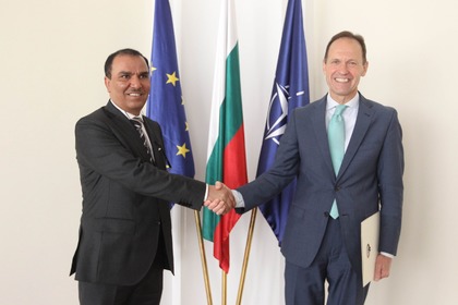 Deputy Minister Kodzhabashev received copies of credentials of the Ambassador of the State of Kuwait to Bulgaria Gazi Hamed Farhan Al Fadli