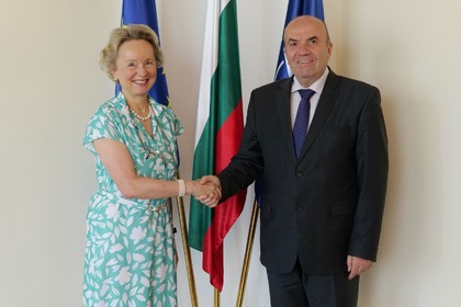 Minister Nikolay Milkov met with the Ambassador of Austria