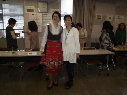 Представяне на българска кухня на Международния фестивал в Ходогая