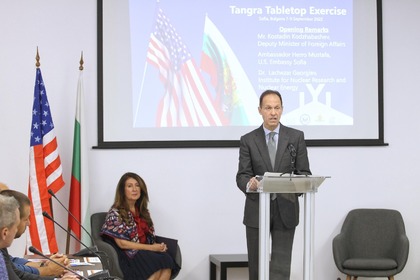 Bilateral Bulgarian-US exercise “TANGRA” tests national procedures for detecting nuclear and radioactive materials at the border