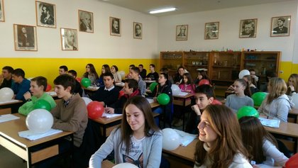 Представяне на ценностите на Процеса за сътрудничество в Югоизточна Европа пред ученици от училище „Георги С. Раковски” в гр. Баня лука