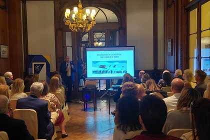 Посланик Стоян Михайлов изнесе презентация за България пред Club Europeo