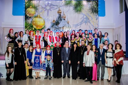 Отбелязване на Рождество Христово в Астана