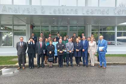 Посолството на България участва в посещение на Съвместния център за анализ и извличане на поуки (JALLC) на НАТО в Лисабон