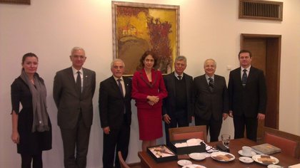 Среща на посланик Надежда Нейнски с ръководството на Българо-турския бизнес съвет към Съвета за външноикономически връзки