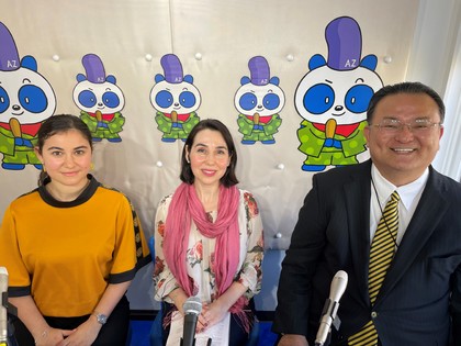 Интервю на посланик Мариета Арабаджиева за японското радиопредаване „Naotatsukai! Friends all over the world!“