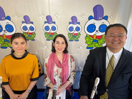 「鳥越アズーリFM」のラジオ番組「直達会!!世界はみな友達!!」でブルガリア特集