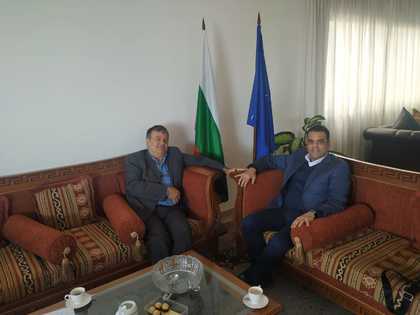 Среща на посланик Боян Белев с депутата Шарбел Марун