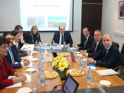 Работно посещение на заместник-министъра на земеделието и храните Васил Грудев в Кипър