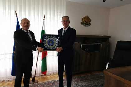 Проведена среща с кмета на община Буюккаръщъран 