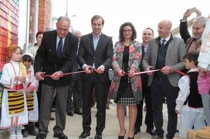 Откриване на новата специализирана детска градина в с. Пещани, община Охрид