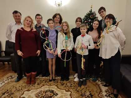 В Генералното консулство на Република България в Санкт Петербург се проведе тържествено мероприятие с учащите се от Българското неделно училище „Закрила” 