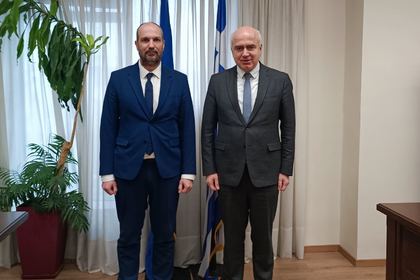 Посещение в Комотини на генералния консул на България в Солун Антон Марков