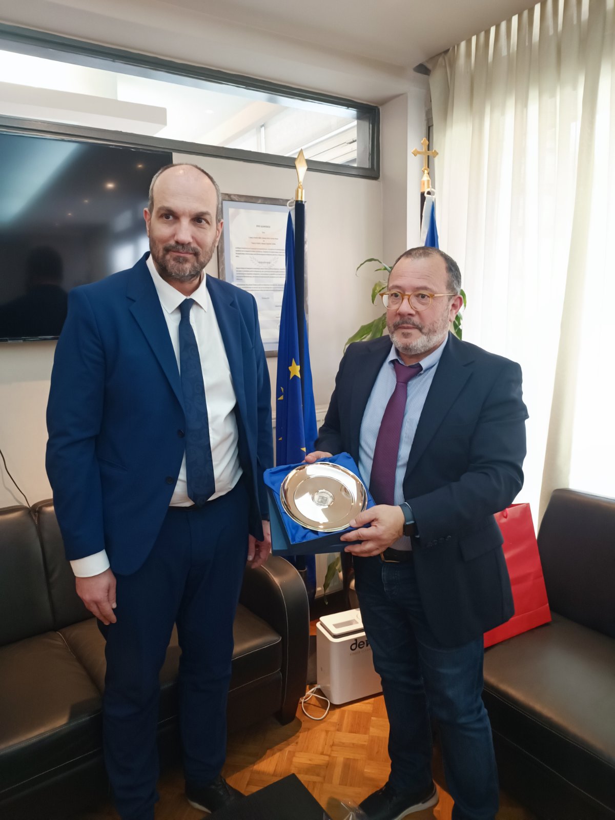Посещение в Комотини на генералния консул на България в Солун Атон Марков