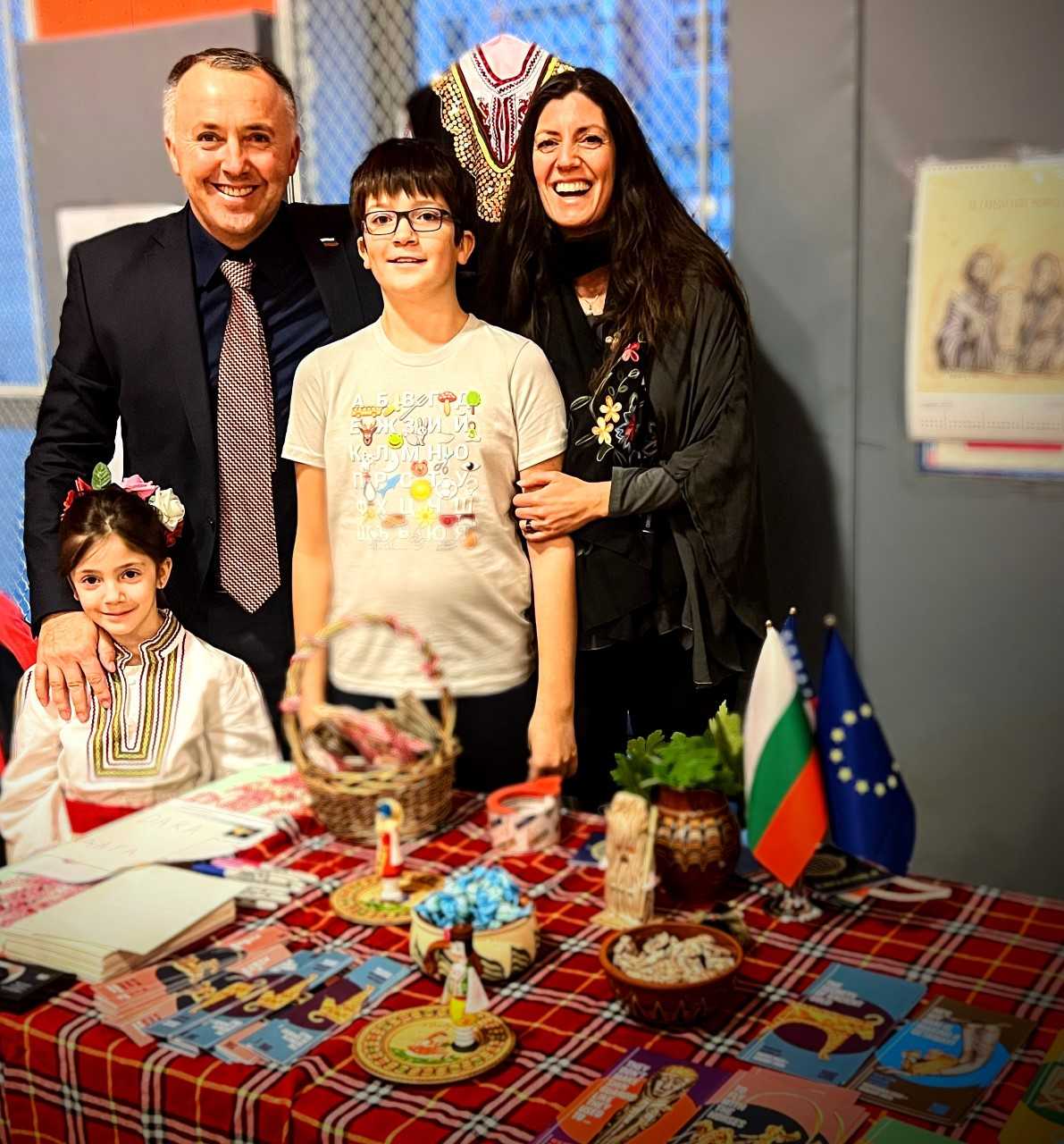 Participation of Bulgaria in an International Fair at a Public School in New York