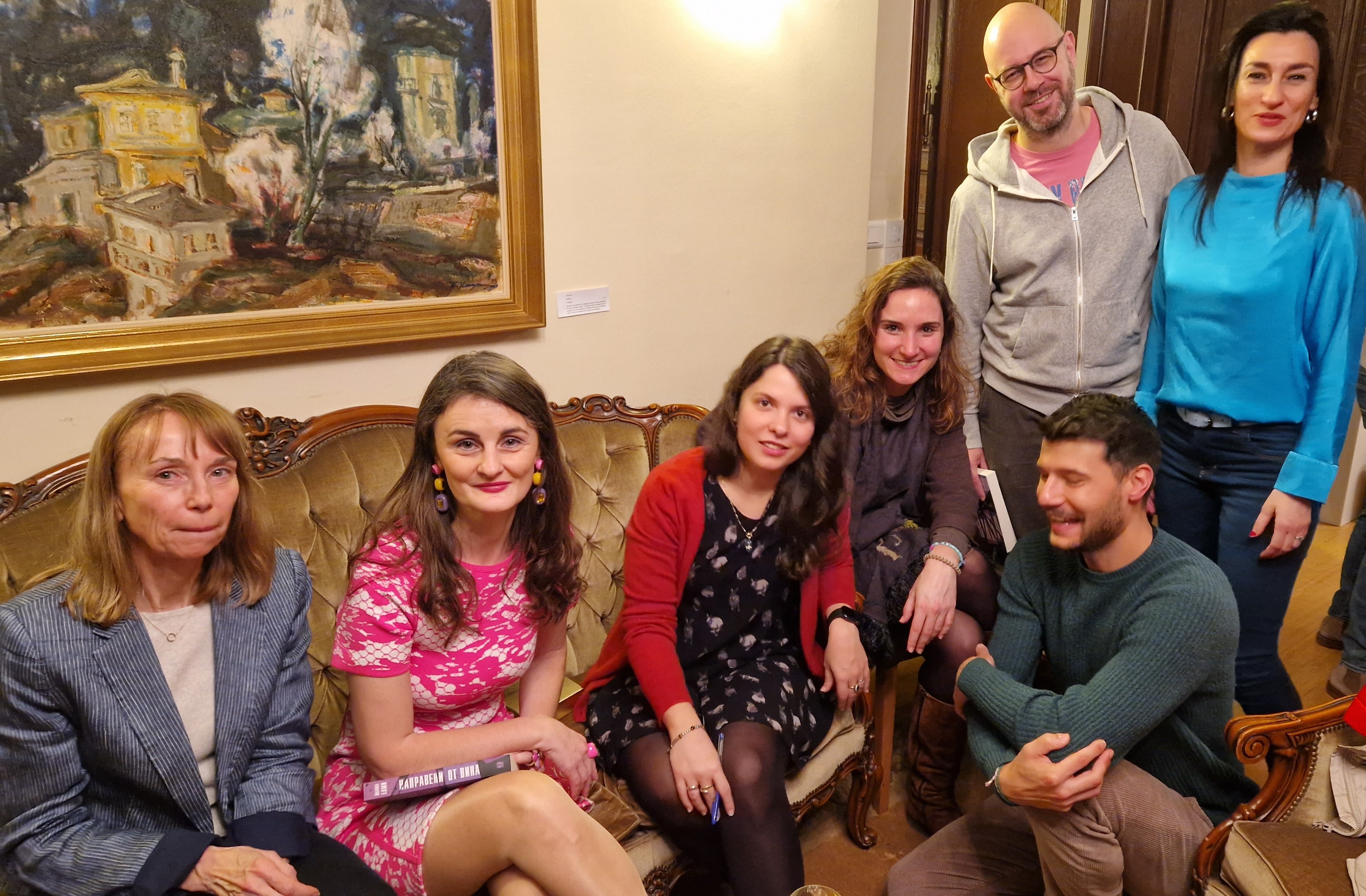 Българското посолство в Брюксел бе домакин на литературна вечер с българската писателка и публицист Йоанна Елми