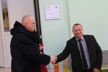 Me ndihmën e Bullgarisë u rikonstruktua kopshti i fëmijëve në Kukës