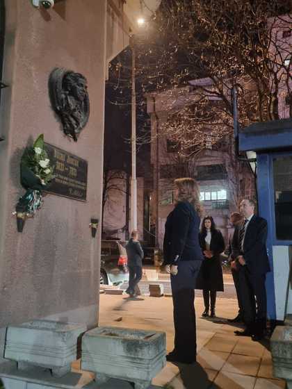 Посолството на Република България в Република Северна Македония отбеляза 150 години от смъртта на Васил Левски