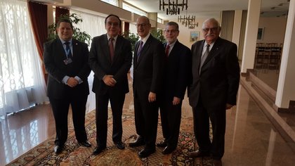 Среща с представители на еврейската организация B’nai B’rith International в Постоянното представителство на България в Женева