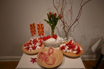 Joint initiative of the embassies of Bulgaria, Romania, the Republic of Moldova and North Macedonia in Stockholm on presentation of the custom of Martenitsa/Mărțișor/Martinka exchange as a symbol of spring