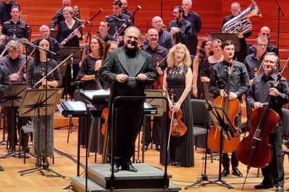 Концерт на Софийската филхармония в залата на Филхармонията на Република Северна Македония в Скопие
