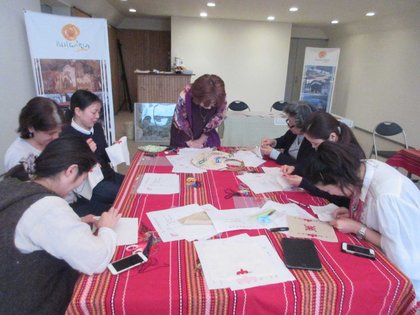 Работилница за българска бродерия бе организирана посолството в Токио