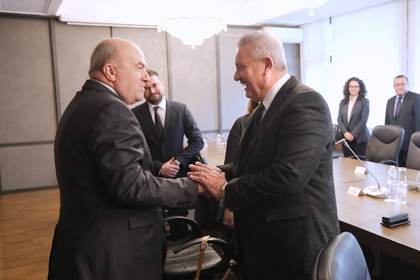 Министър Николай Милков прие новоизбраното Настоятелство на Фондацията на православните църкви на Българската екзархия в Истанбул и Фондацията на църквата „Св. Георги“ в Одрин