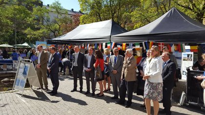 Тържествено отбелязване на Деня на Европа в Стокхолм