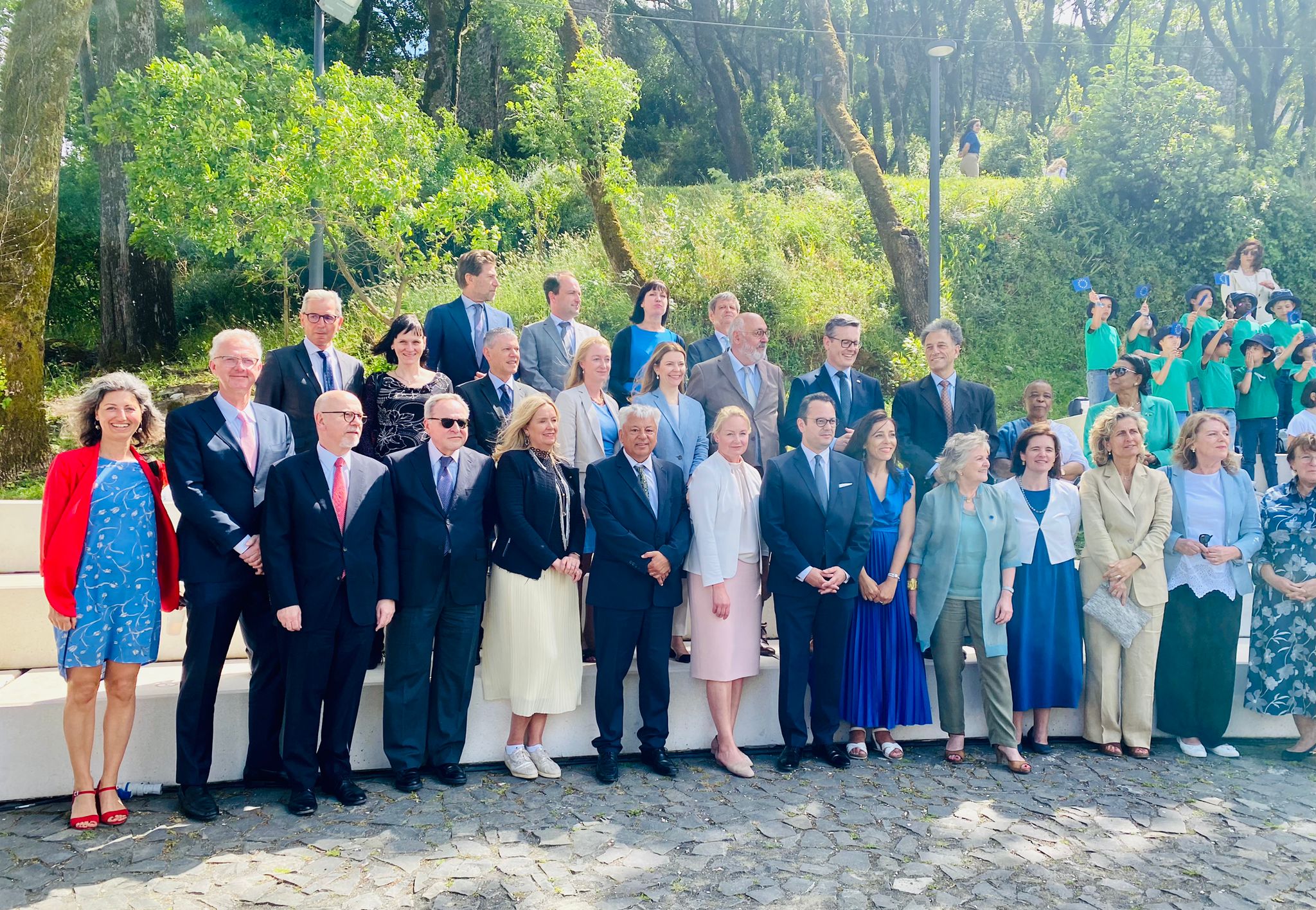 EU member-states ambassadors in Lisbon marked Europe Day