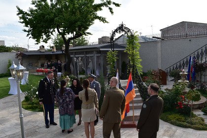 On the occasion of May 6 - Day of Courage and a holiday of the Bulgarian Army a reception was held at the Embassy of the Republic of Bulgaria in Yerevan