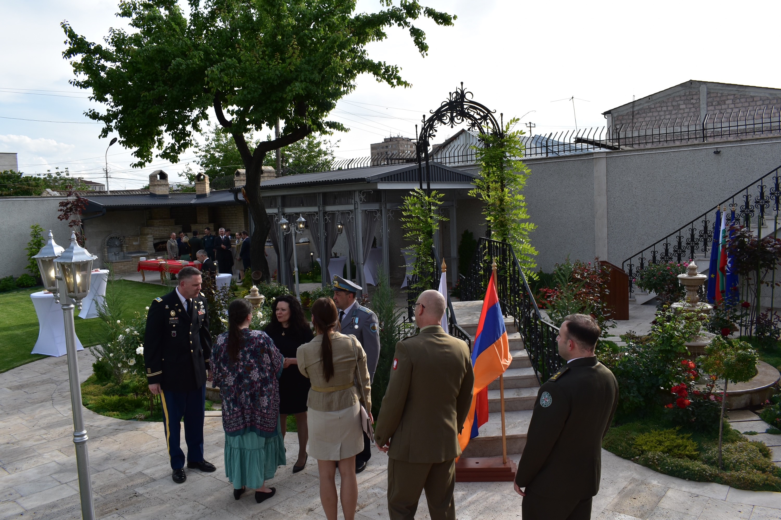 В посолството на Република България в Ереван се проведе прием по случай 6 май – Ден на храбростта и празник на Българската Армия