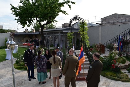 В посолството на Република България в Ереван се проведе прием по случай 6 май – Ден на храбростта и празник на Българската Армия