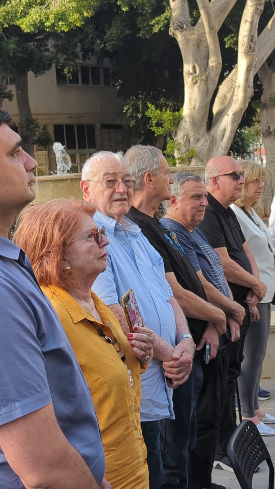 Откриване на възстановената паметна плоча на Димитър Пешев в Тел Авив