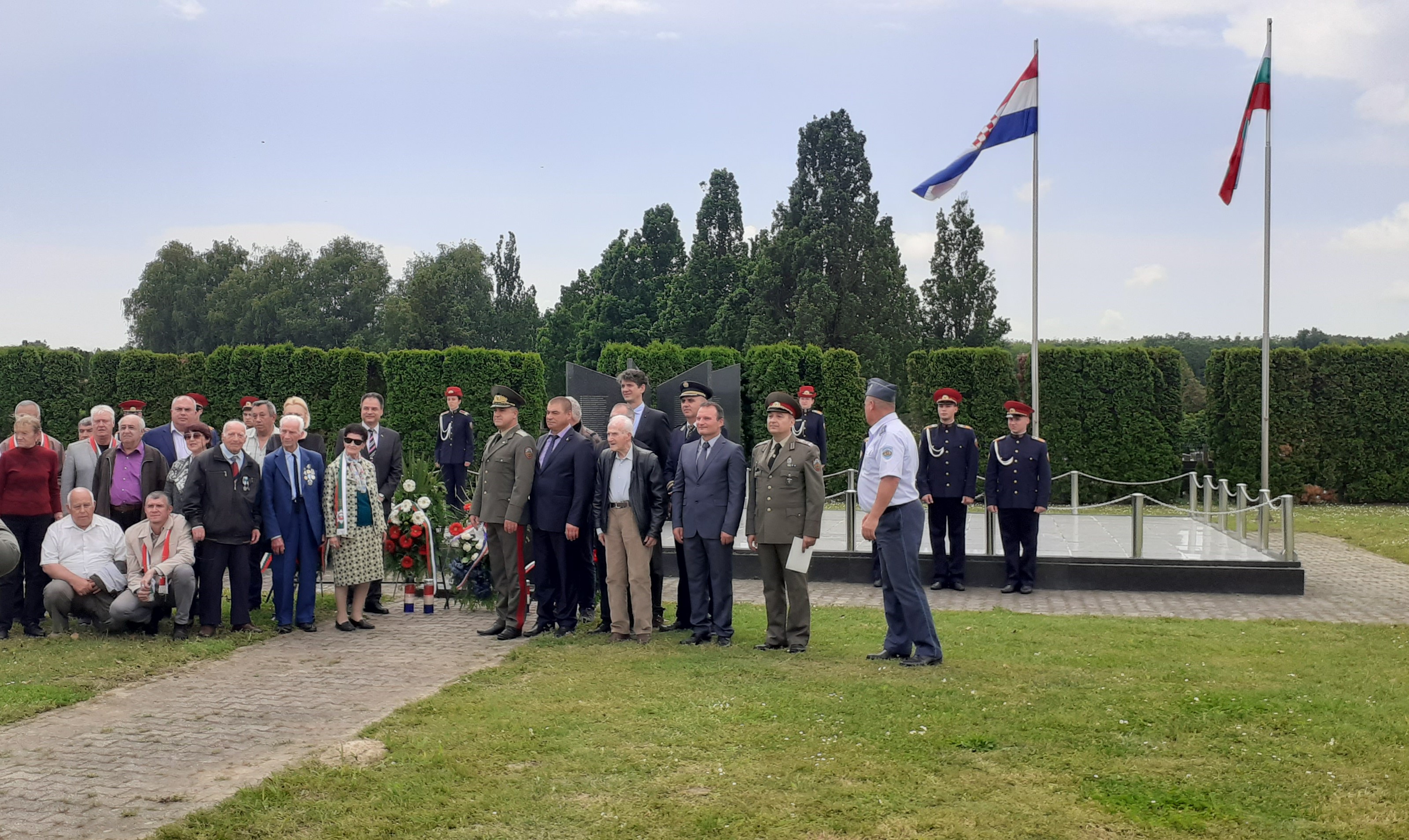 Възпоменателна церемония на Българския военен мемориал от Втората световна война се проведе във Вуковар