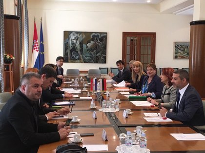 Официално посещение в Загреб на делегация на Групата за приятелство България – Хърватия към НС на РБ